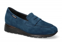 chaussure mobils mocassins elyna bleu cobalt